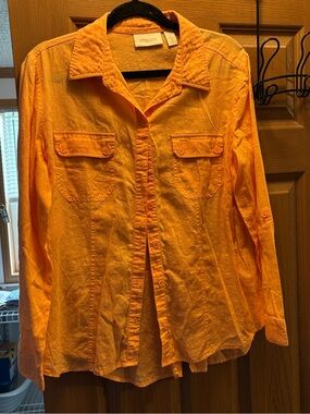 Chico's Bundle of 2 Button-Front Shirts, Size 2/Large